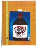 HVV Size Dr Pepper DIET 20 oz BOTTLE Soda Vending Machine Flavor Strip - $4.10 CAD