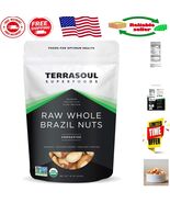 Certified Organic Brazilian Nuts - 16 Ounces Rich in Selenium &amp;  Friendly - $886.04 MXN