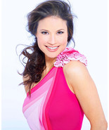  CYNTHIA GOUW TV talk show hostess red dress 8x10 portrait - $152.40 MXN