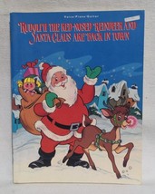 Relive a Christmas Classic! RUDOLPH AND SANTA CLAUS 1990 Warner Bros Son... - £5.33 GBP