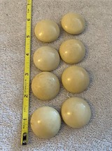 8 Antique Metal and Celluloid Buttons - $14.25