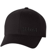 Make America Great Again Hat Flex Fit with Lower Side MAGA Embroidered D... - $474.98 MXN