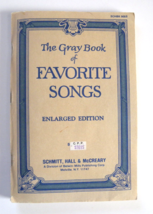 The Gray Book of Favorite Songs Enlarged Edition by Schmitt, Hall &amp; McCr... - £11.79 GBP