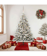 Artificial Christmas Tree Other Green and white 70.9&quot; PVC - $168.49