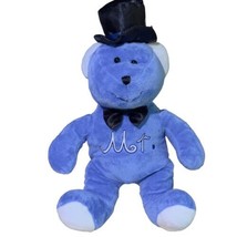 Sugar Loaf 16” Plush Coinstar Entertainment Blue Teddy Bear 2007 Stuffed Animal - £10.75 GBP