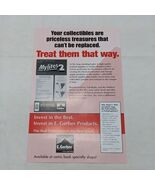 2002 E. Gerber Products Comic Book Protection Sell Sheet Flyer - $228.56 MXN