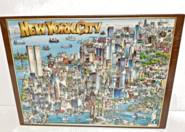 1988 Buffalo Games City of New York City Jigsaw Puzzle 504 pcs New - $14.85