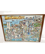1988 Buffalo Games City of New York City Jigsaw Puzzle 504 pcs New - £11.68 GBP
