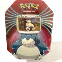 Pokémon TCG 2021 Knockout Snorlax Tin - 3 Packs Snorlax Collectible Pokémon Seal - £24.48 GBP