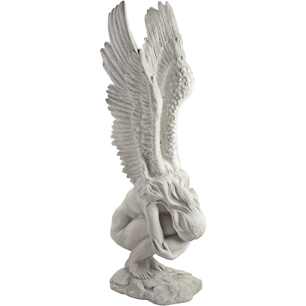 Angel Statue Remembrance Redemption Angel Statue Ornament Garden Home Decoration - $20.95