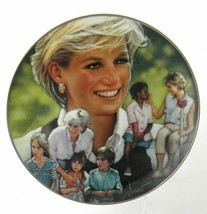 Franklin Mint Princess Diana Plate Angel of Hope Heirloom Recommendation - $18.80