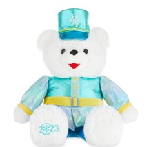 Holiday Time Blue Snowflake Teddy Nutcracker Boy Child&#39;s Plush Toy, 15&quot; - £28.48 GBP