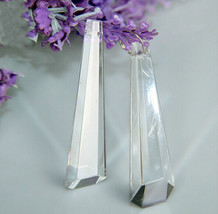 10pcs 76mm 3&#39;&#39; Corbel Drops Chandelier Glass Crystal Lamp Prisms Hanging Pendant - £11.16 GBP