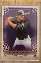 2013 Topps Triple Threads Baseball Card #60 Amethyst Giancarlo Stanton 2... - $9.84