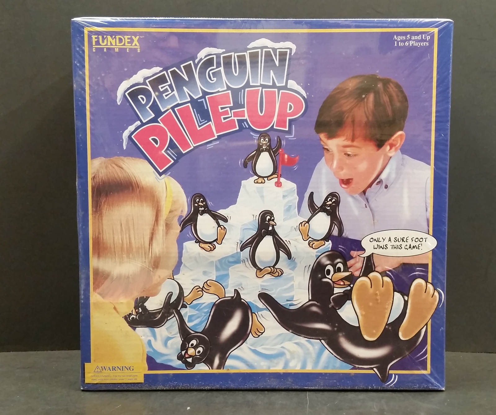 Primary image for Vintage Fundex 1998 Penguin Pile Up Game Unused NIB