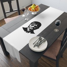 Ringo Starr Table Runner - Black &amp; White Beatles Drummer Illustration - ... - $36.05+