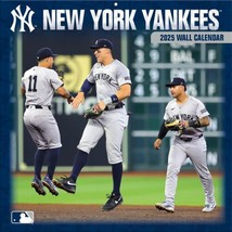 New York Yankees 2025 12x12 Team Wall Calendar - $24.70