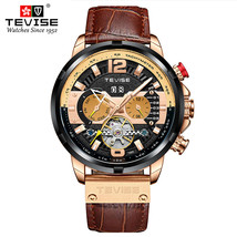 Watch Business Men&#39;s Watch Multi-Function Calendar Mechanical Watch - £79.03 GBP