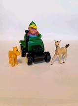 Tomy John Deere Farm Tractor and Farmer With 2 Ponies Mixed Lot - £11.54 GBP