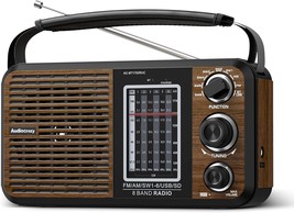 Item: Am/Fm Portable Shortwave Radio With Bluetooth; Can Be Charged Via ... - $38.38