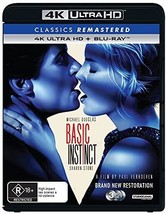 Basic Instinct 4K Ultra HD + Blu-ray | Michael Douglas, Sharon Stone | Region B - £20.20 GBP