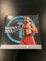 Insanity Max 30 Thirty Beachbody Cardio Workout 10 DVD Disc Set Months 1... - $34.65