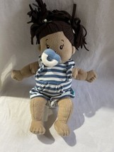 Plush Doll Manhattan Toy Plush Doll Baby Stella W/MAGNETIC Pacifier - $24.74