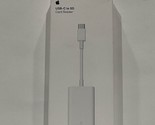 Apple USB-C to SD Card Reader Cable for iPad Pro 3rd Generation White fr... - $29.69