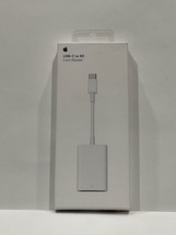 Apple USB-C to SD Card Reader Cable for iPad Pro 3rd Generation White free ship - £23.79 GBP