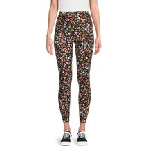 No Boundaries Junior Sueded Ankle Leggings Ditty Floral  Size L 11-13 Mu... - $14.84