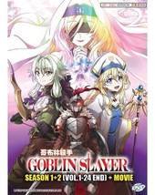 Goblin Slayer Season 1+2 Vol.1-24 End + Movie English Dubbed SHIP FROM USA - £27.26 GBP