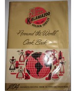 Vintage 50th Year Kalamazoo MI Stove &amp; Furnace Co Around The World Cookb... - €5,12 EUR