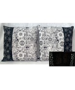 Astral Alchemy &amp; Glow In Dark Spider Webs Throw Pillow Set 14&quot;x14&quot; Magic... - £23.76 GBP