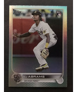2022 Topps Update CJ Abrams Rainbow Foil RC Rookie San Diego Padres - $9.85