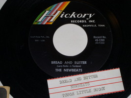 The Newbeats Bread And Butter Tough Little Buggy 45 Rpm Record Juke Box Strip - £18.08 GBP