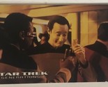 Star Trek Generations Widevision Trading Card #19 Brent Spinner Levar Bu... - $2.48