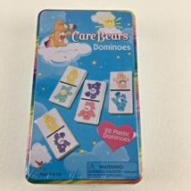 Care Bears Dominoes Game Collectible Tin Bear Match Vintage 2003 TCFC Ca... - $49.45