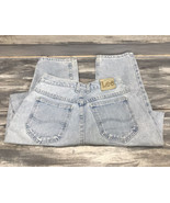 Lee Women&#39;s Mom Jeans Denim Size W26 L29 Vtg Light Wash - $677.61 MXN