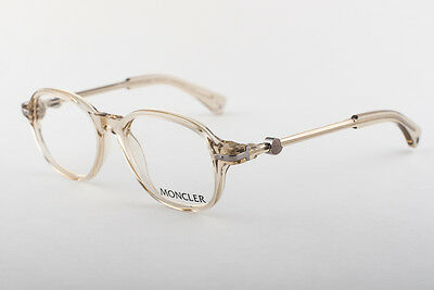 MONCLER MC001-V02 Clear Copper Bayle Eyeglasses MC 001-V02 49mm