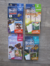 Brain Busters Gaming Cards - 31 Cards Each - Pets,Dinosaurs,Ocean,Enviro... - £8.69 GBP