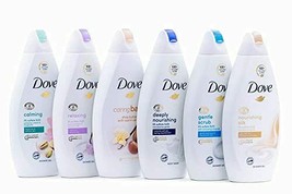 Dove Body Wash Variety 6 Pack - Shea Butter, Pistachio Cream, Coconut Milk... - £28.94 GBP