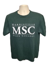 MSC Morrisville State College Adult Large Green TShirt - £14.24 GBP