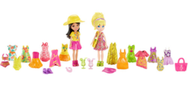 Polly Pocket Tropical Vacation with Accessories Vacaciones Tropicales 2 Dolls - £30.89 GBP