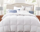Luxurious Feather Down Comforter King Size,Fluffy Hotel Collection Duvet... - $204.99