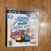 Udraw Studio Instant Artist ( Sony PlayStation 3,PS3) Disc and Case - $4.94