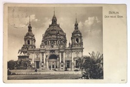 The New Cathedral Berlin, Germany PC Posted 1908 w Stamp - £11.81 GBP