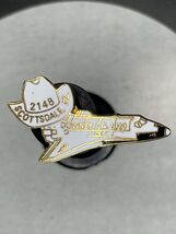 K-County Line Dance Club WFM CW Cowboy Hat Boots Souvenir lapel pin - $8.91