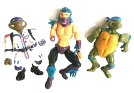 Vintage TMNT Figure Lot 1988 1993 Mirage Studios Playmates AS IS For Parts Toys - £12.56 GBP