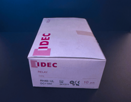 10X RH4B-ULDC110 IDEC DC Power Relay 4PDT 10A 110VDC Plug-in W/ Indicato... - $101.43
