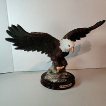 12&quot;-Wingspan American Bald Eagle - Natelia Collection *Missing Talons, s... - £18.10 GBP